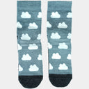 ULLSOKK M/FROTESÅLE BARN BLÅFJELL