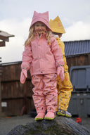 HEILÅRSREGNDRESS HAGL - ROSA KRYSTALL