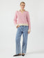 YASCALMI LS KNIT PULLOVER BEGONIA PINK
