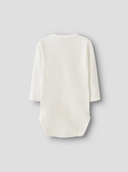 NBMVROLLE LS WRAP BODY - CLOUD DANCER