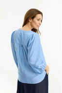 CLAIRE BLOUSE - SKY BLUE