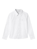 NAME IT - NKMFESHIRT LS SHIRT - BRIGHT WHITE/DS