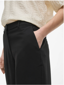 VISIFFE HW STRAIGHT PANTS BLACK