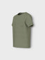 NKMVEBBE SS TOP - OIL GREEN