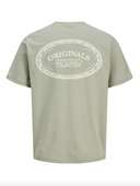 JORGREENE BRANDING TEE JNR - SEAGRASS