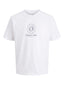 JORDIA GRAPHIC FRONT TEE SS CREW JNR BRIGHT WHITE
