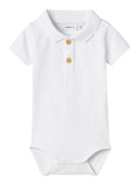 NBMHOFMAN SS POLO BODY BRIGHT WHITE