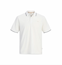 JPRBLUALVES SS POLO JNR - CLOUD DANCER/SOLID