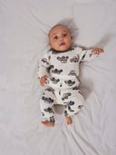 NBMWANG WOOL NEEDLE LONGJOHN SNOW WHITE