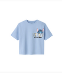 NKFACERI STITCH SS RLX TOP - SERENITY