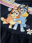 NMFJEAN BLUEY LS TULLE DRESS SKY - NAVY BLAZER