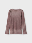 NKFWANG WOOL NEEDLE LS TOP