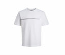 JCOFUSION CHEST BRAND TEE SS - BRIGHT WHITE