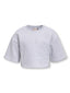 KOGFAVE S/S SHORT SWT KIDS LIGHT GREY MELANGE
