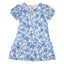 PUFF SLEEVE HIGHNECK DRESS BRIGHT WHITE