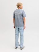 JORNORREBRO TYPO TEE SS CREW NECK SN JNR  - TRADEWINDS