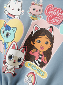 NMFJYLA GABBY SWEAT UNB - SKY DUSTY BLUE