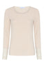 VIVIAN BLOUSE DARK SAND