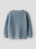 NMMKANTO LS KNIT DUSTY BLUE