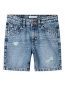 NKMSILAS LOOSE DNM SHORTS MEDIUM BLUE