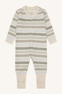 HCMANU ZIP 3 STRIPES - FRENCH OAK