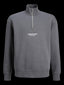 JORVESTERBRO SWEAT QUARTER ZIP  IRON GATE