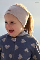 PANNEBÅND BOMULL BEIGE M/LOGO