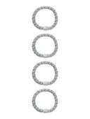 NKFACC-ARISE 4P HAIRELASTIC AQUA GREY