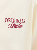 JORNORREBRO TYPO TEE SS CREW NECK SN JNR - ANTIQUE WHITE