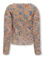 KOGLUCA LS  O -NECK KNT ROSE SMOKE