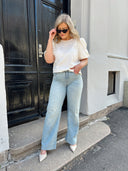 VIPALMA RW WIDE JEANS LBD PAL61 - LIGHT BLUE DENIM