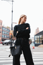 SHOULDER BAG KRAGERØ LYCKE BLACK