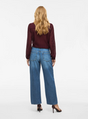 VIPALMA RW WIDE JEANS MEDIUM BLUE DENIM