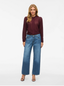 VIPALMA RW WIDE JEANS MEDIUM BLUE DENIM