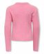 KOGJEANETT LIFE LS RIB O-NECK - SEA PINK