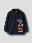 NMMJINGS PAW FLEECE W ZIP - NAVY BLAZER
