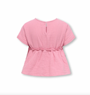 KMGTHYRA LIFE S/S TOP - CASHMERE ROSE