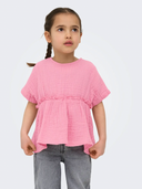 KMGTHYRA LIFE S/S TOP - CASHMERE ROSE
