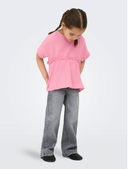 KMGTHYRA LIFE S/S TOP - CASHMERE ROSE