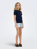KOGROBYN HW RW SHORTS AZG84 - LIGHT BLUE DENIM
