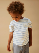 NMMKAIL SS TOP LIL - COCONUT MILK/ZEN BLUE