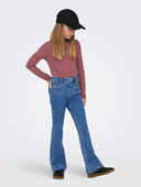 KOGMADISON HW POCKET FLARED DNM GEN540 - LIGHT BLUE DENIM