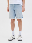 JJIRICK JJICON SHORTS GE 118 I.K. SN JNR - BLUE DENIM
