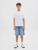 JJITONY JJORIGINAL SHORTS AKM 920 JNR - BLUE DENIM