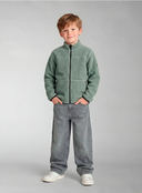 NKMBULIN LS NREG TEDDY CARD - CHINOIS GREEN