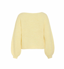 VIMARLEY L/S KNIT PULLOVER - PASTEL YELLOW
