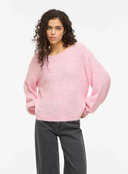 VIMARLEY L/S KNIT PULLOVER - CHERRY BLOSSOM