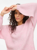 VIMARLEY L/S KNIT PULLOVER - CHERRY BLOSSOM
