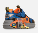 SKECHERS GARAGE BLK/BLU/ORANGE