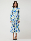 YASASINA LS LONG DRESS S. STAR WHITE/EMULA